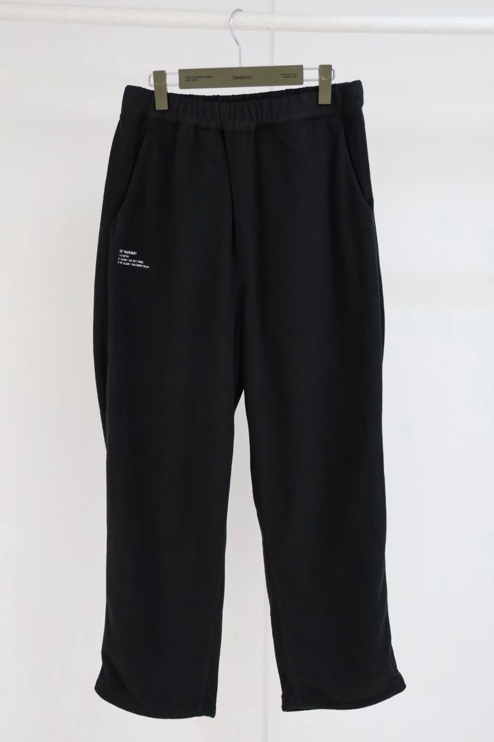 ReFresh!Service. “FLEECE TRACK SUIT”(FSR263-60077)BLACK☆9月19日(土)新作発売！