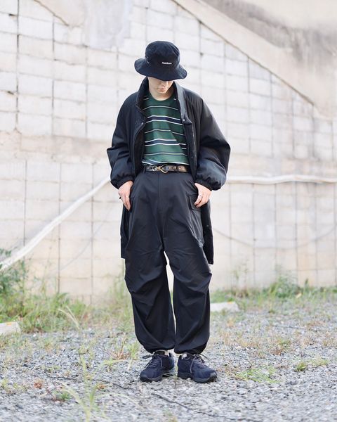 FreshService × HOUYHNHNM 23AW UTILITY SHOOTING COAT &SHOOTING CARGO PANTSスタイル