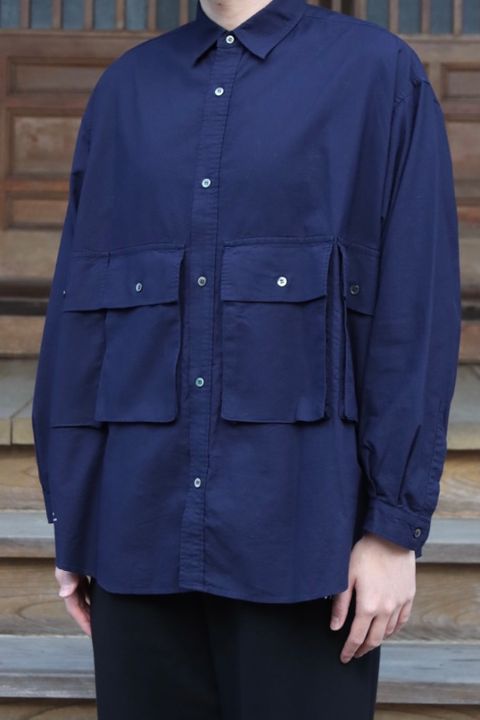 FreshService OXFORD FLAP POCKET L/S SHIRT(FSW-21-SH_66)  style.2021.10.22