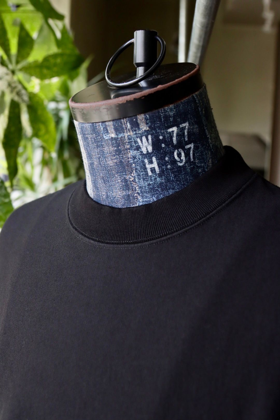 ブラームス 25FW Soft&Hard Sweat Crew-Neck P/O Wide(bROOTS24F26F25)Black☆新作発売！