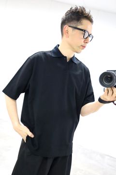 marka 26SS ONE BOTTON TEE S/S"BLACK"スタイル2026.3.16.