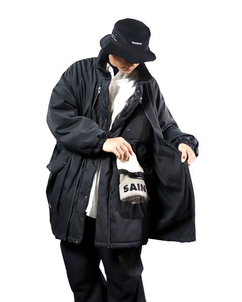FreshService × HOUYHNHNMコラボ"BLACK"セットアップスタイル