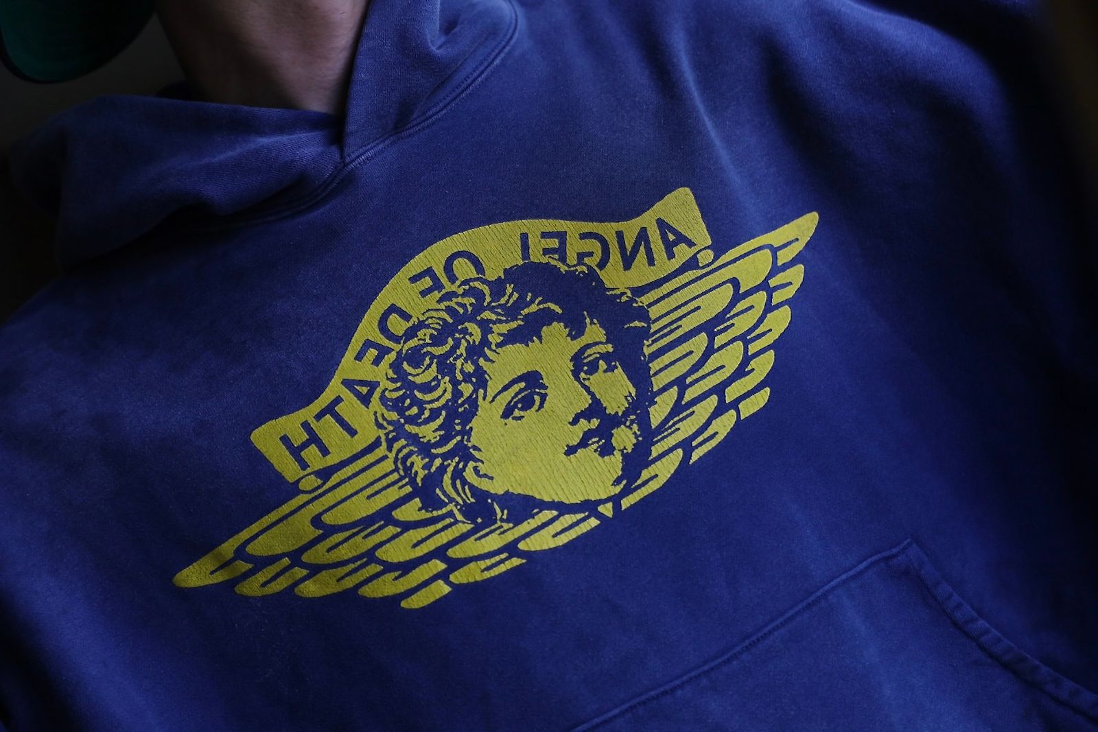 セントマイケル24AW ANGEL HOODIE(SM-YS1-0000-044)NAVY