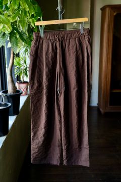 S.F.C 25FW エスエフシー NEW WIDE TWO TUCK PANTS(STITCHED NYLON) (SFCFW25P06)D.Brown☆9月20日(土)発売！