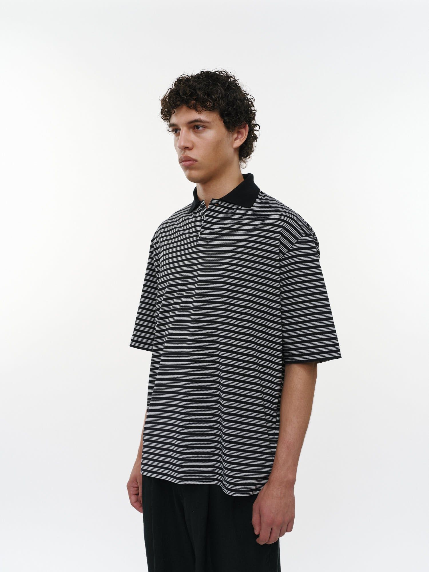 マーカ 26SS  ONE BOTTON TEE S/S(M26A14CS02B)BLACK BORDER☆新作発売！