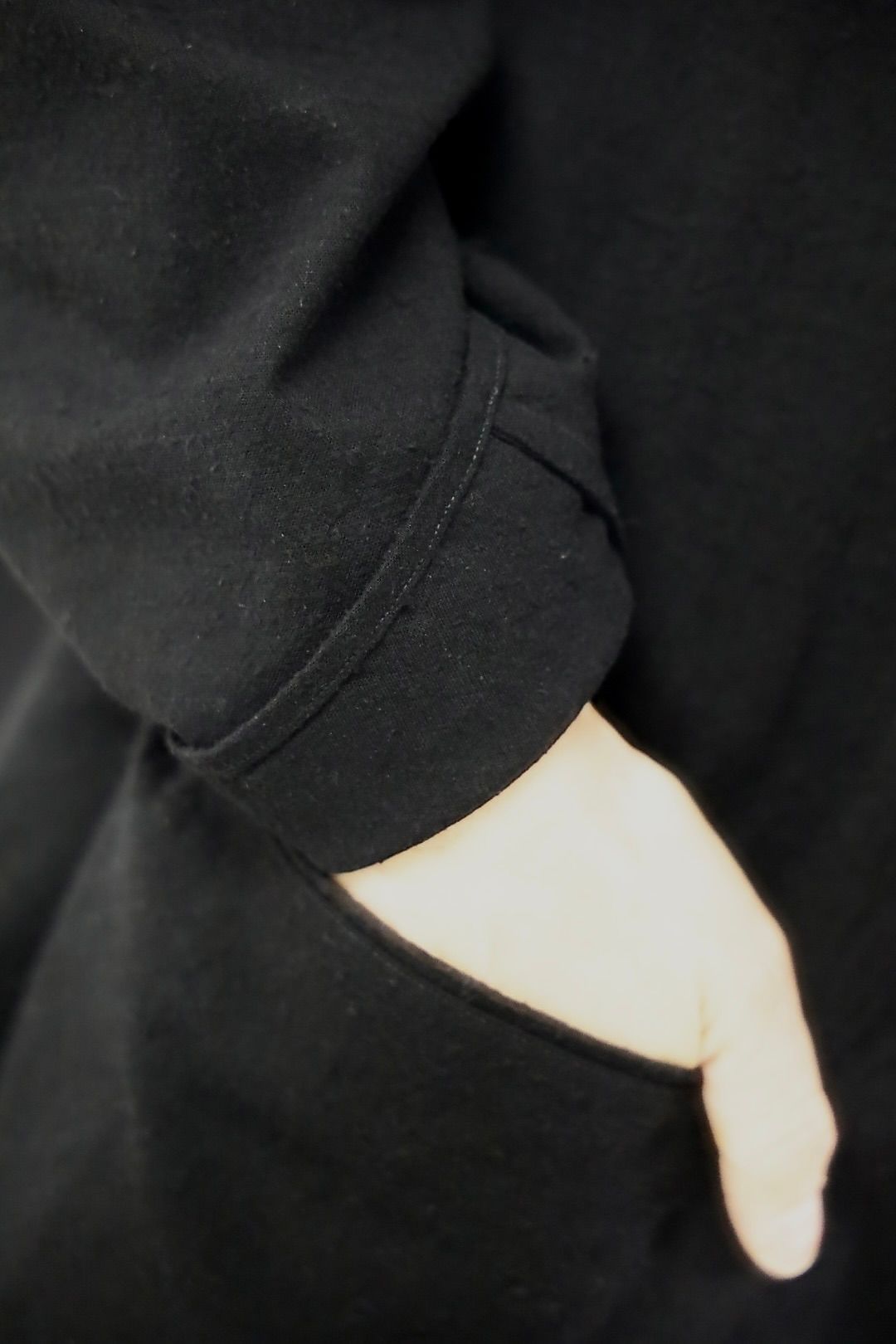 blurhms ブラームス 26SS Silk/Cotton Nep Cardigan Jacket(BHS26S019)Black