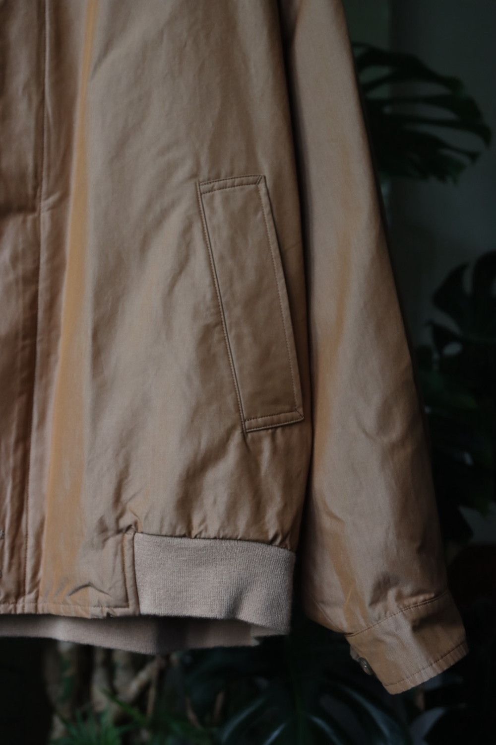 アプレッセ　ハリントンジャケット　22ss A.PRESSE - アプレッセ22FW Harrington Jacket(22AAP-01-08H
