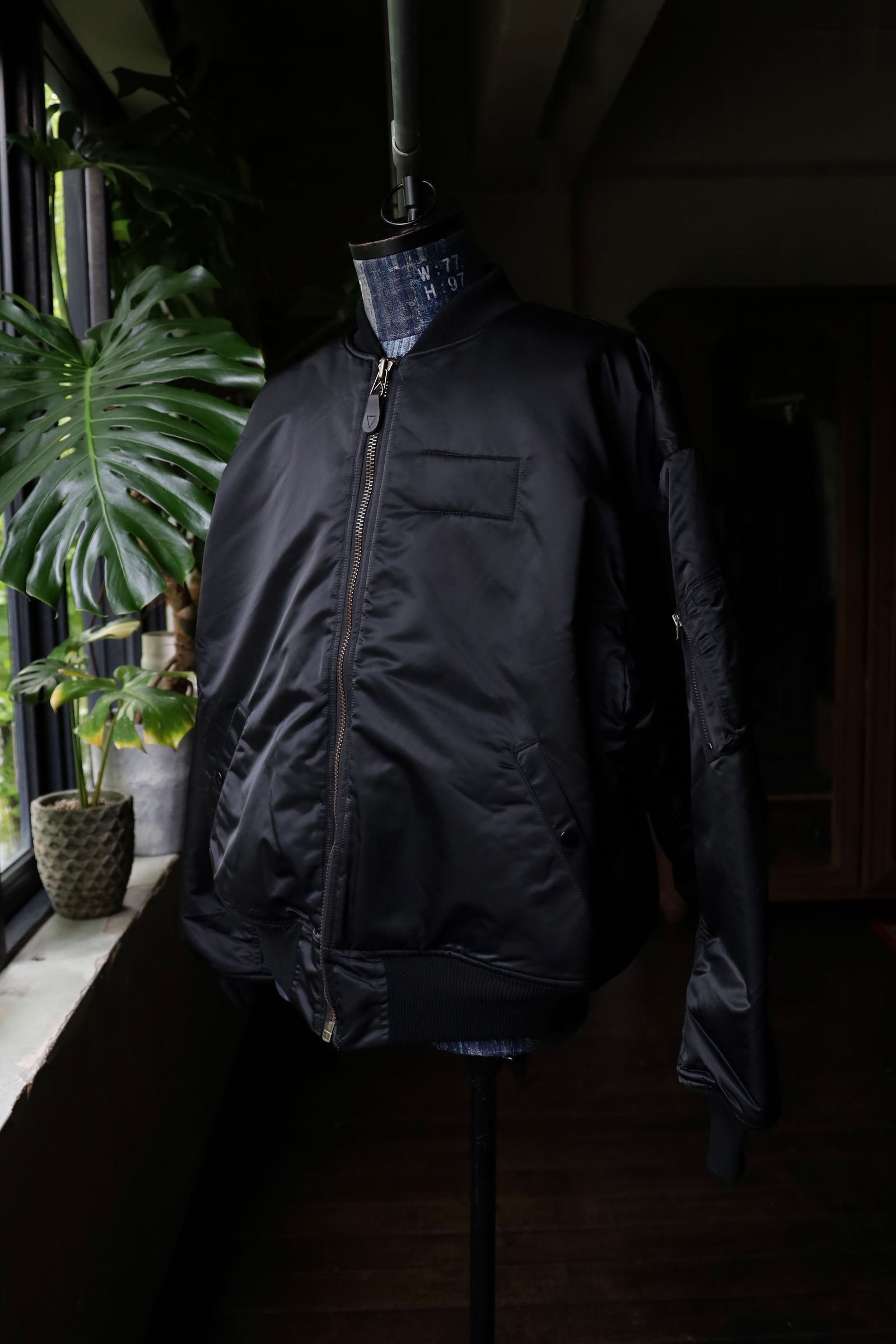 XG　Oversized MA-1　Sサイズ　即完売品 SAINT Mxxxxxx 2024-25AW 冬のMA-1ジャケットスタイリング