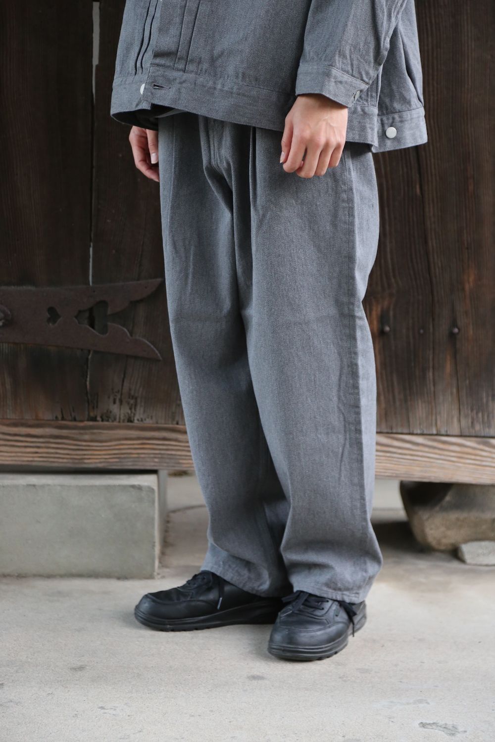 Graphpaper Colorfast Denim Blouson&Colorfast Denim Two Tuck