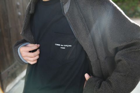 Graphpaper Wool Boa Zip-Up Blouson Style.2020.10.19.