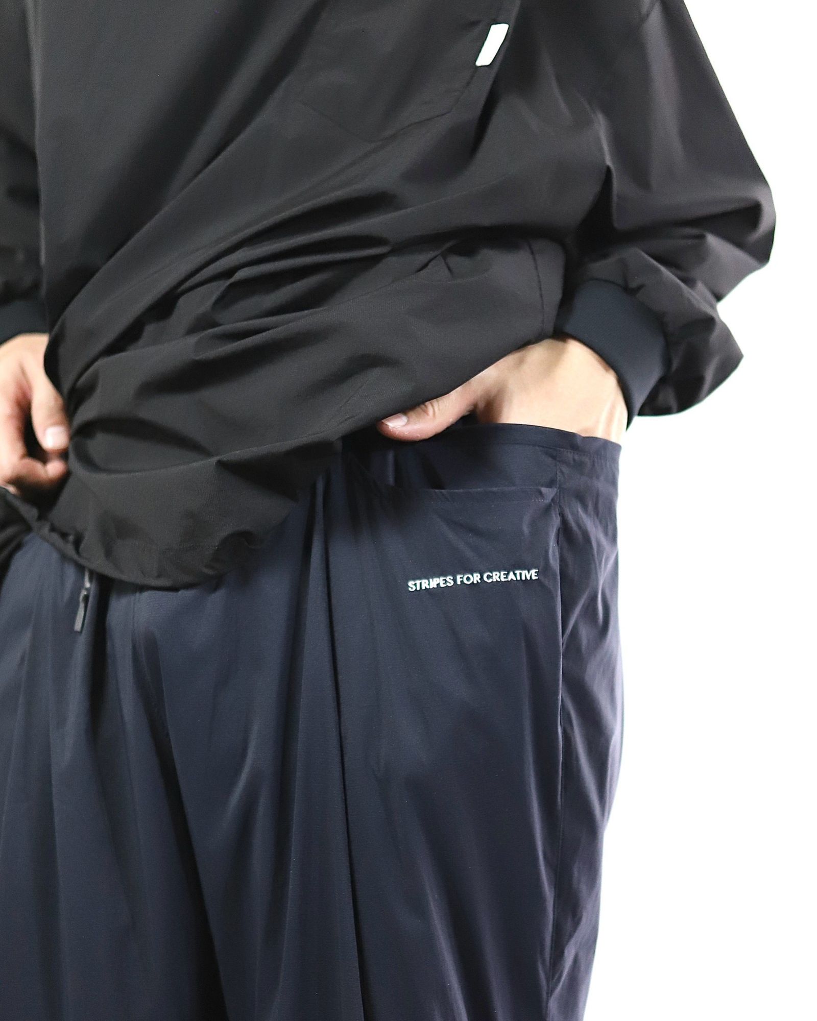 S.F.C 24SS エスエフシーWIDE TAPERED EASY PANTS(SFCSS24P02)Navy