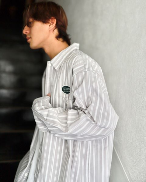 SEDAN ALL-PURPOSE 23FW OVAL LOGO WORK SHIRTスタイル