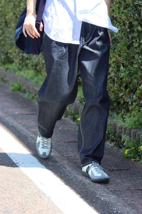 COMME des GARCONS HOMME キュプラストライプMIX S/Sシャツ(HI-B017-051) style. 2022.04.09.