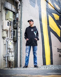 TALKING ABOUT THE ABSTRACTION MMY HANG ON SHOULDER PARKA スタイル