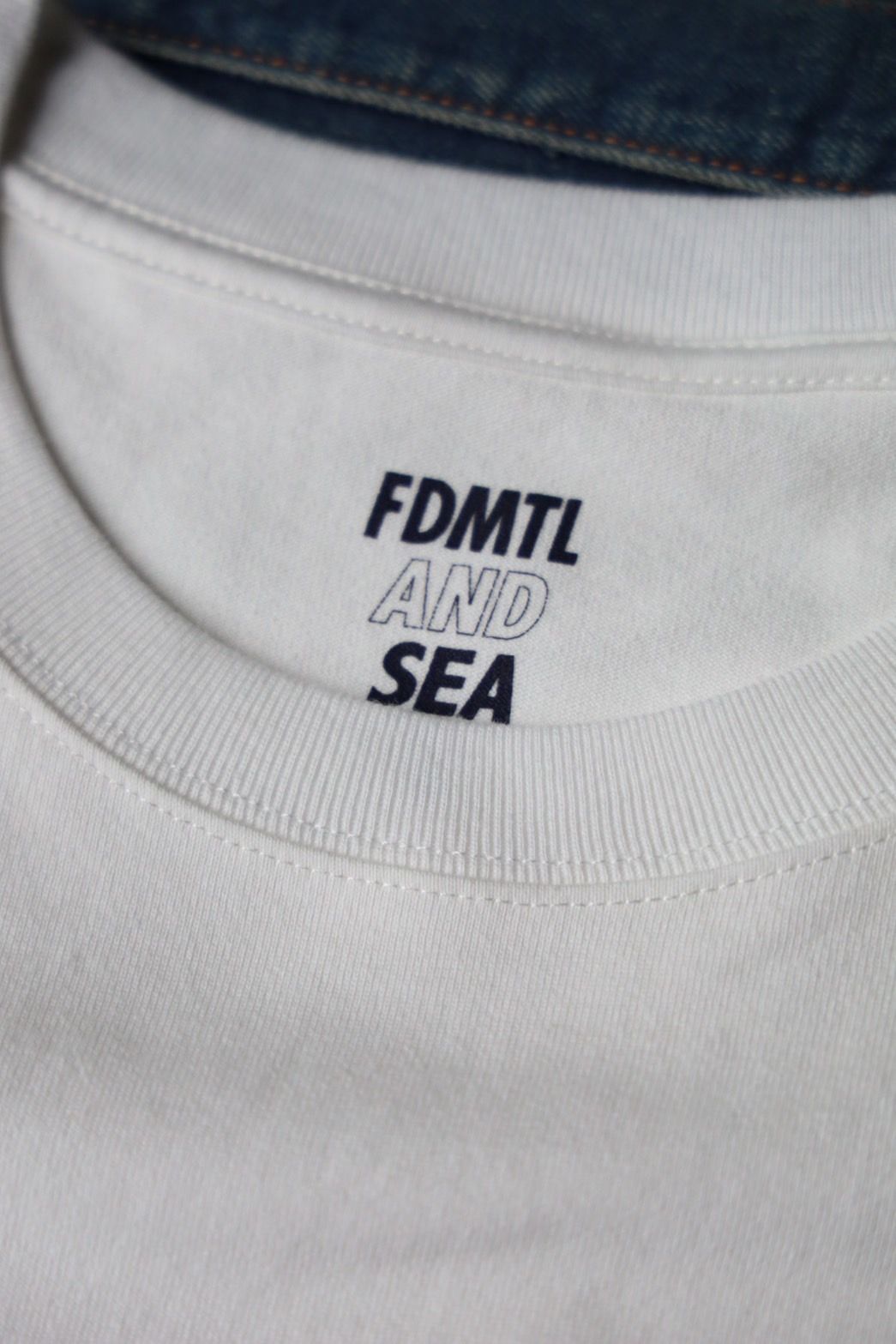 ファンダメンタル Tシャツ FDMTL×WIND AND SEA"PATCH TEE"WHITE☆10月5日(土)発売！
