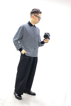 MARKAWARE 26SS SHIRT CARDIGANスタイル