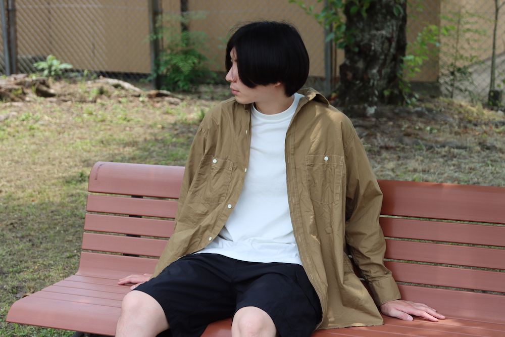 A.PRESSE Over Dyeing Military Shirt style.2022.6.17. ※6月18日(土 