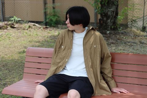 A.PRESSE Over Dyeing Military Shirt style.2022.6.17. ※6月18日(土)スタート