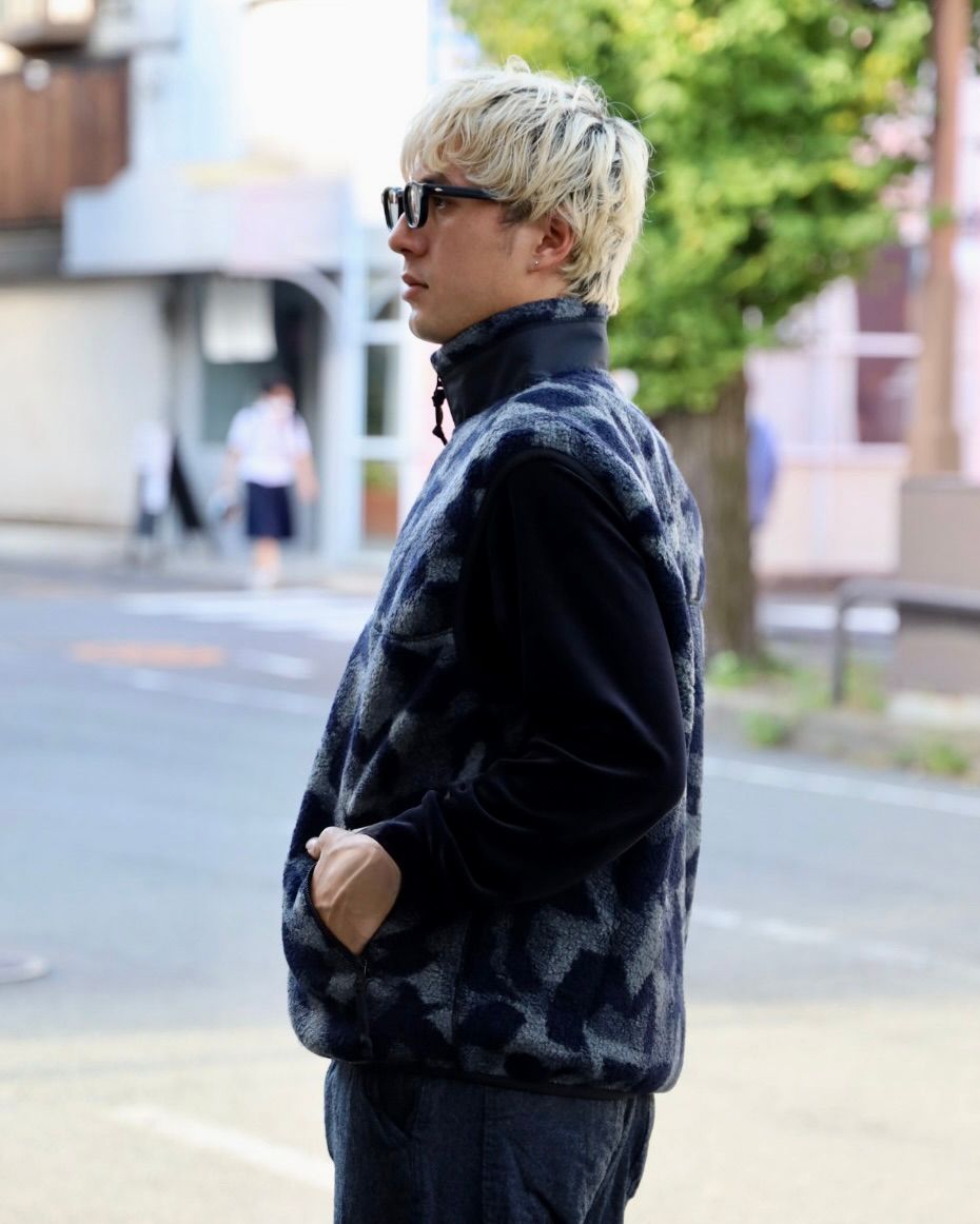 COMME des GARCONS HOMME ウールボアフリース MARKスタイル