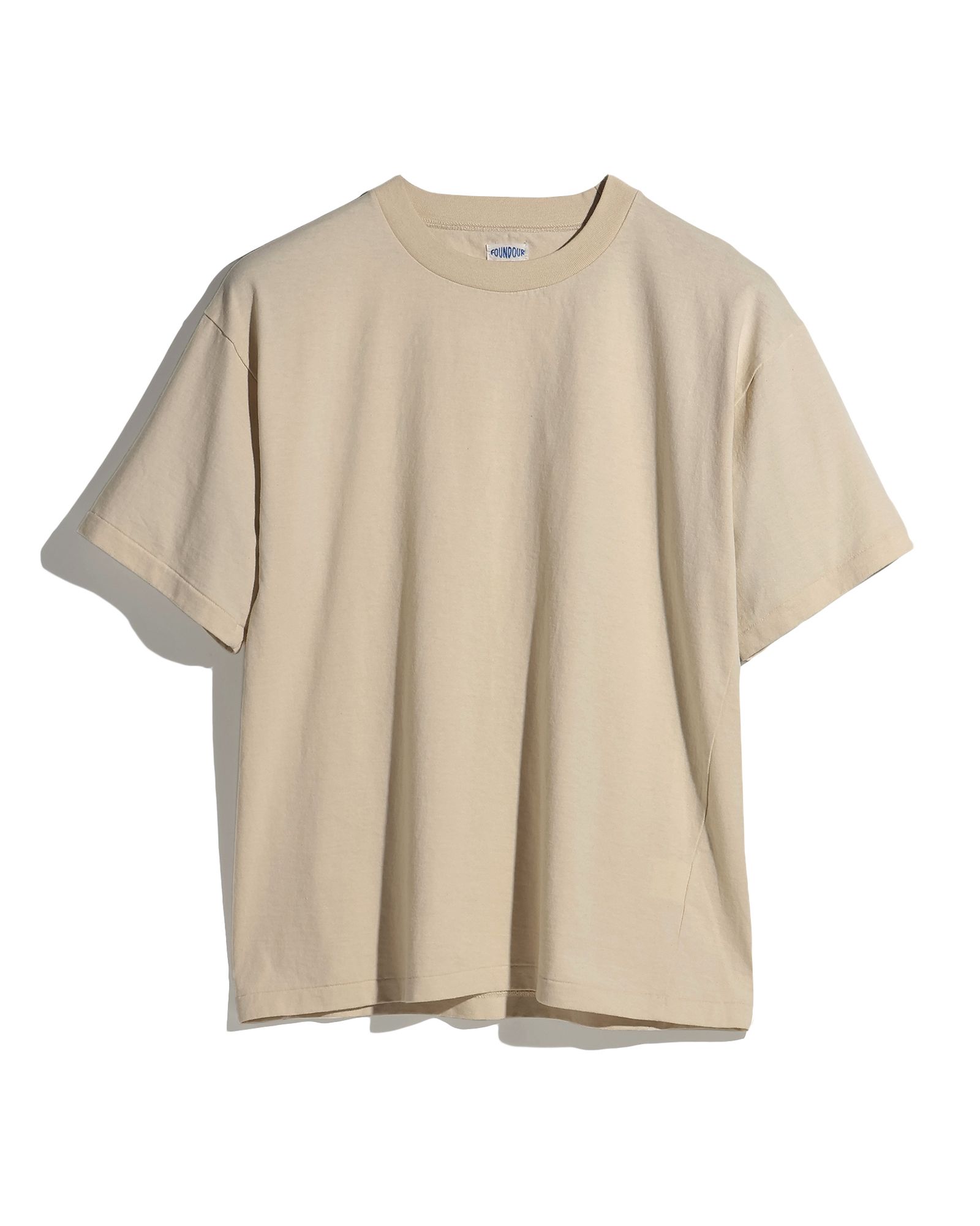 ファウンダ SHORT SLEEVE TEE SHIRT (015FD252004)BEIGE