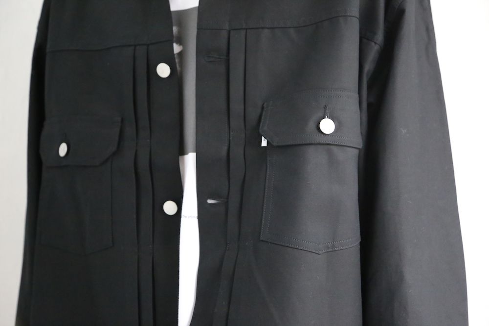 Graphpaper グラフペーパー Double Cloth Peach Trucker Jacket