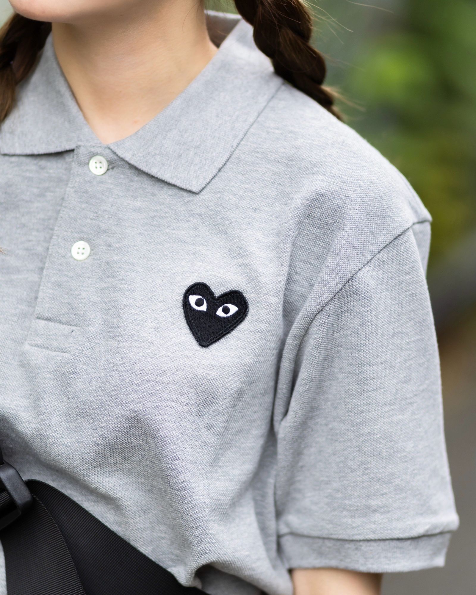 PLAY COMME des GARCONS 新作ワンポイントポロシャツ style.2025.6.22