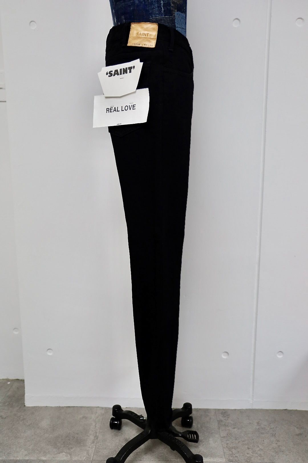 セントマイケル 26SS BLACK DENIM PANTS/FLARE (SM-MK8-0000-078)