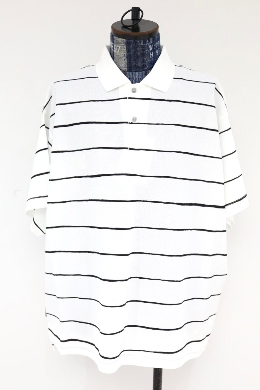 S.F.C 26SS エスエフシー SIDE STRIPE BIG POLO(SFCSS26CS17)White☆3月20日(金)発売！