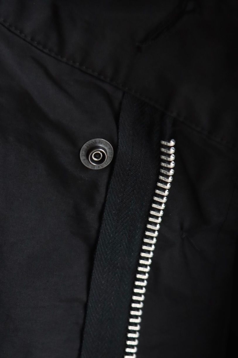 ヨーク 25FW Connected Military Blouson(YK25FW01023B)BLACK