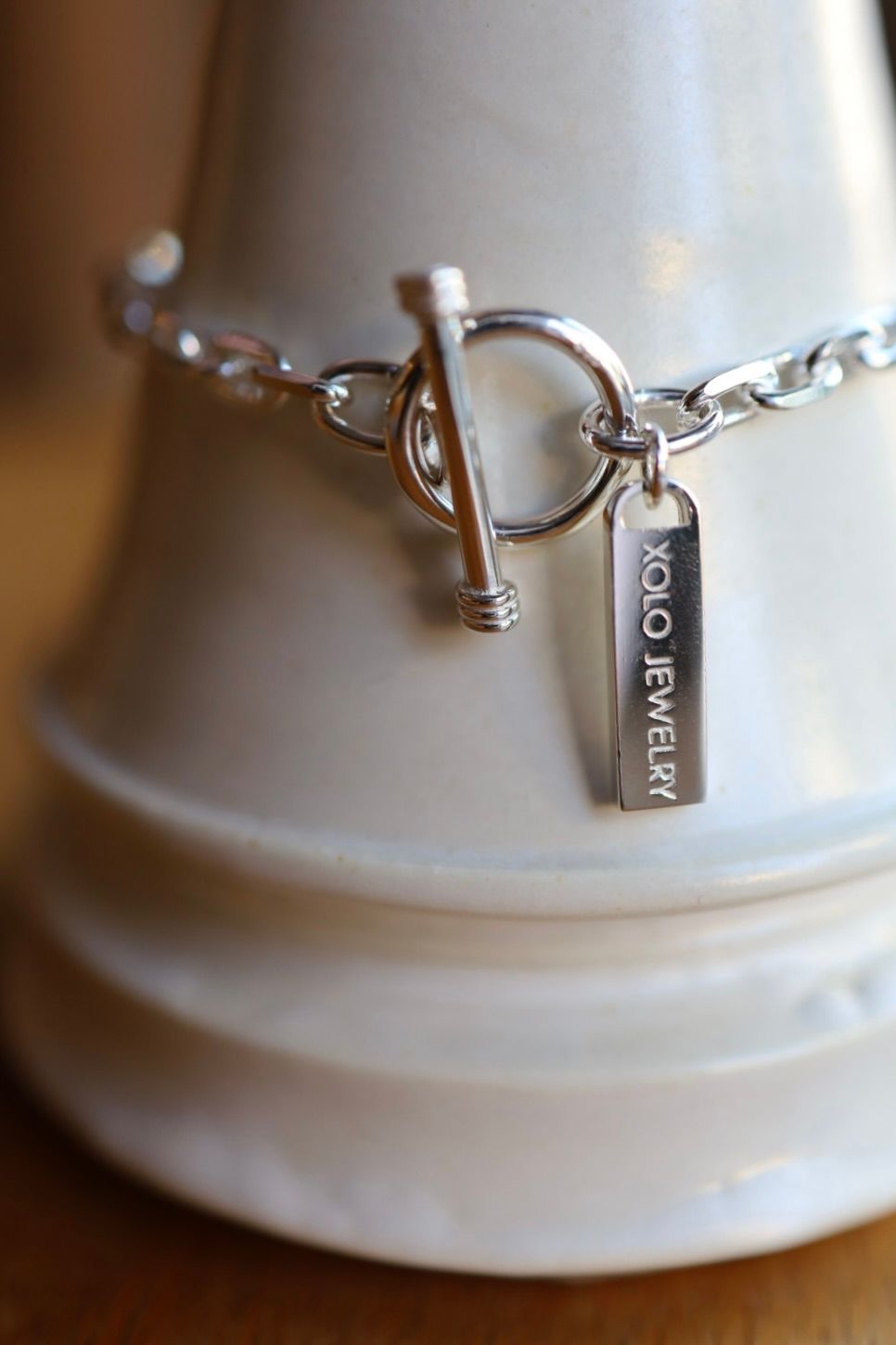 XOLO JEWELRY ブレスレット / Oval Cut Link Bracelet-4mm-(XOB117)☆11月15日(土)再入荷！