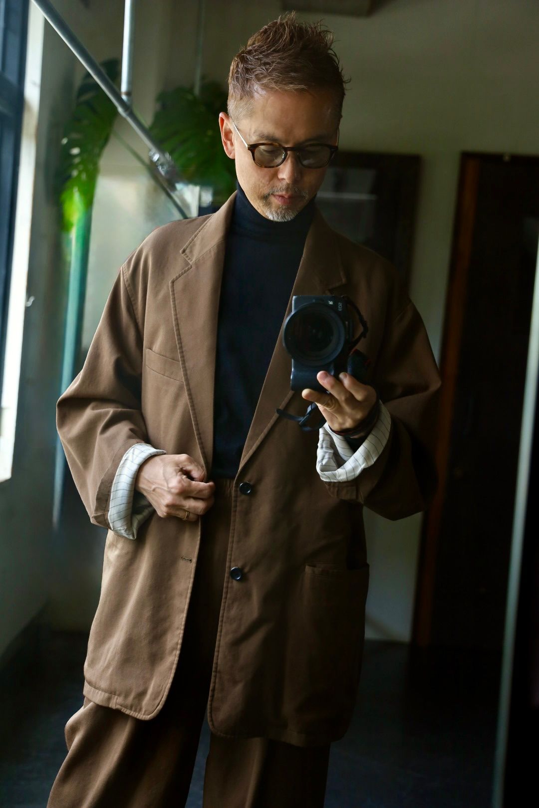 Graphpaper Fulled Wool Twill Oversized Jacketスタイル2026.9.23.
