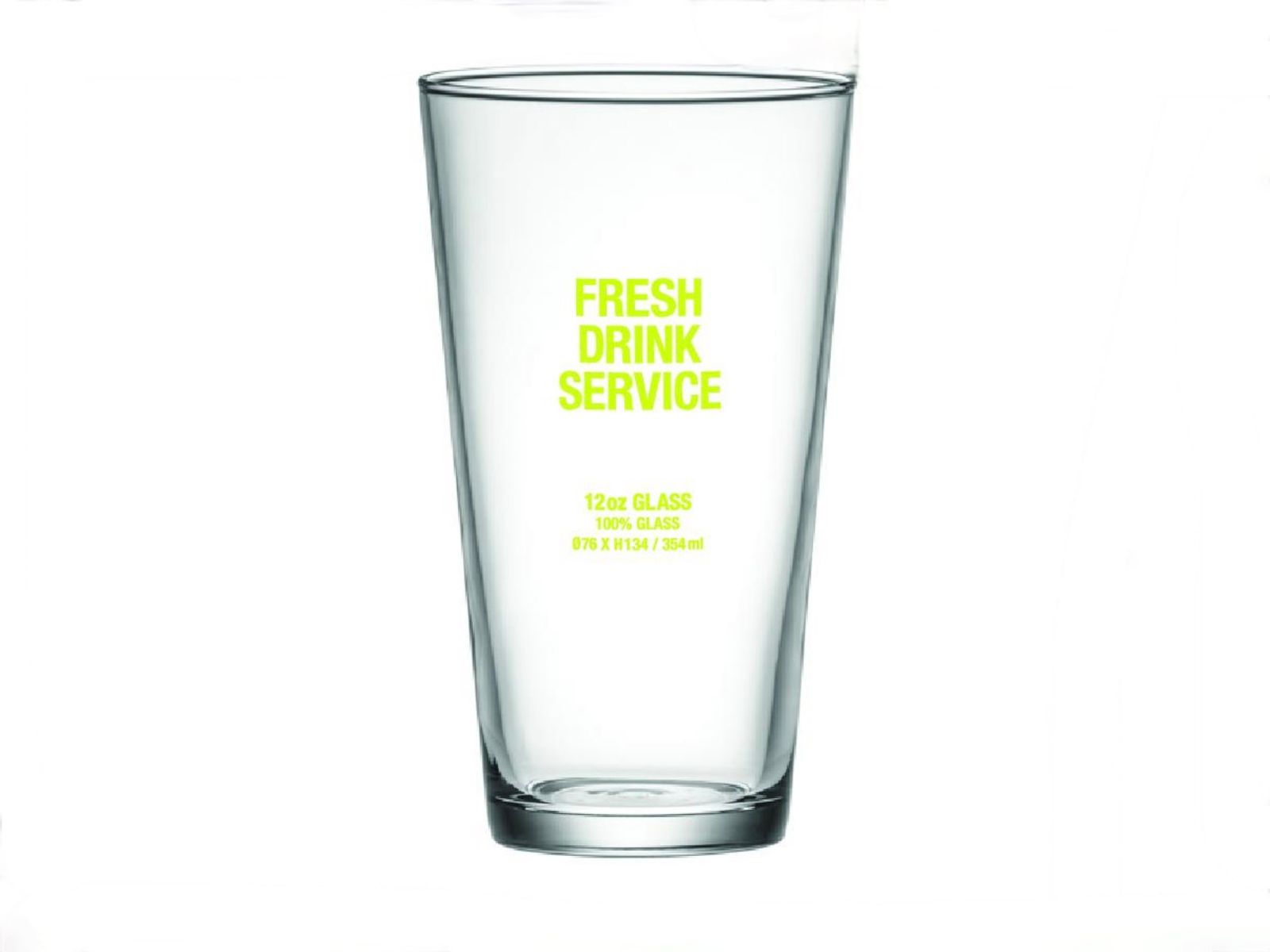 フレッシュサービス FDS_12oz GLASS(FDS251-99043)CLEAR☆12月14日(土)発売！