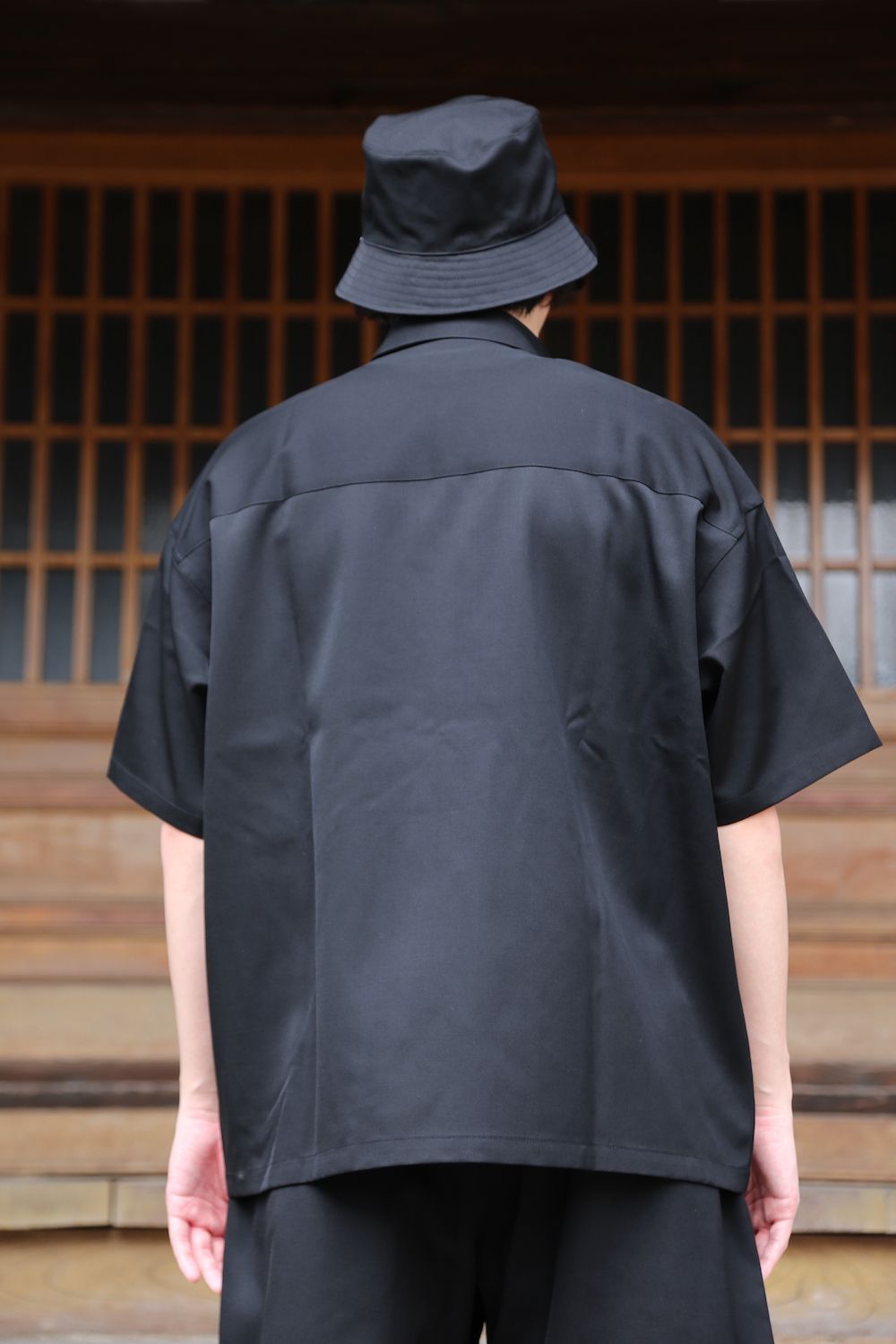 Graphpaper/グラフペーパー】Selvage wool L/S Box Shirt
