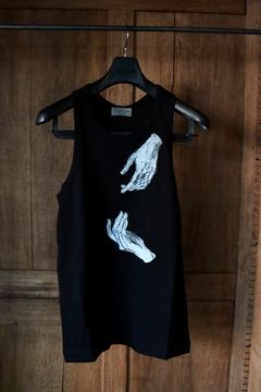ヨウジヤマモト24SS タンクトップ_hand(HS-T67-995)BLACK☆1月13日(土)発売！