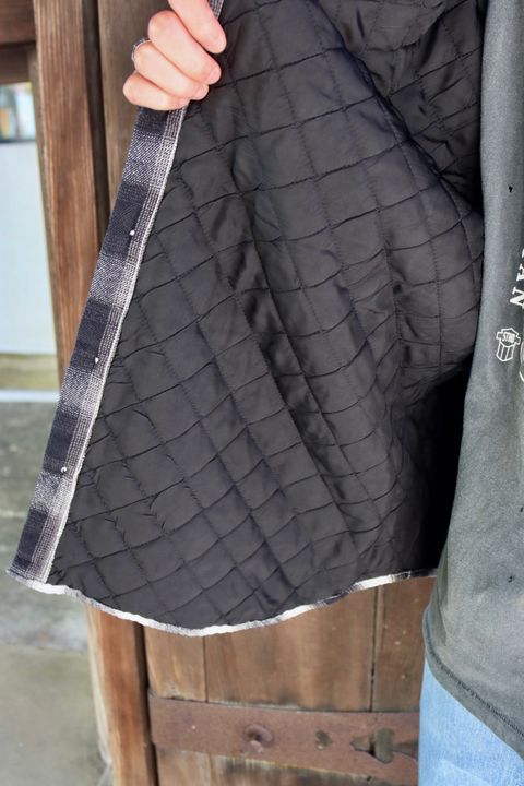 ©SAINT Mxxxxxx セントマイケル 23AW CHECK SHIRT PARKAスタイル