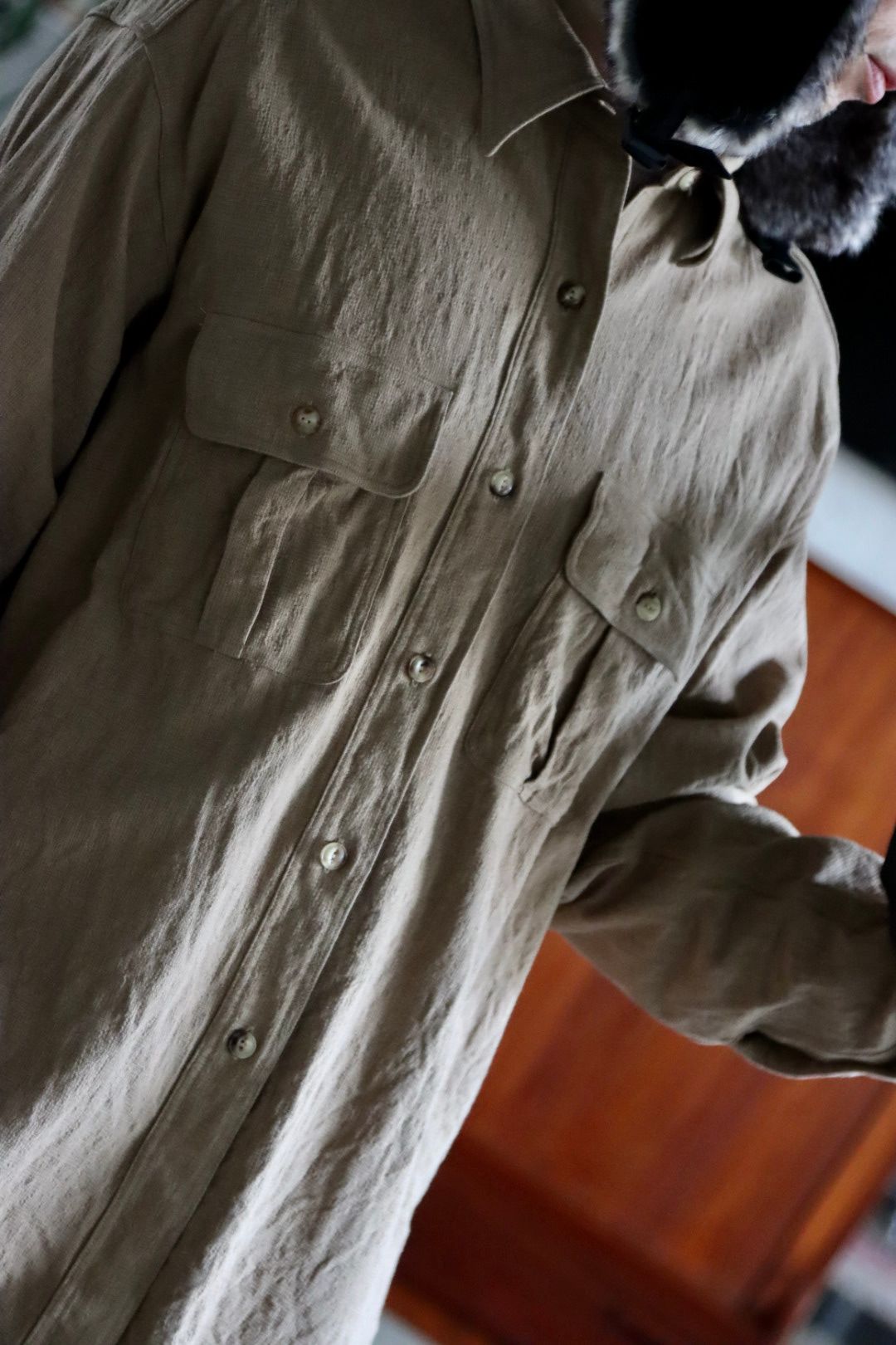 A.PRESSE 22SS Sfari Shirts.style.2022.2.20.