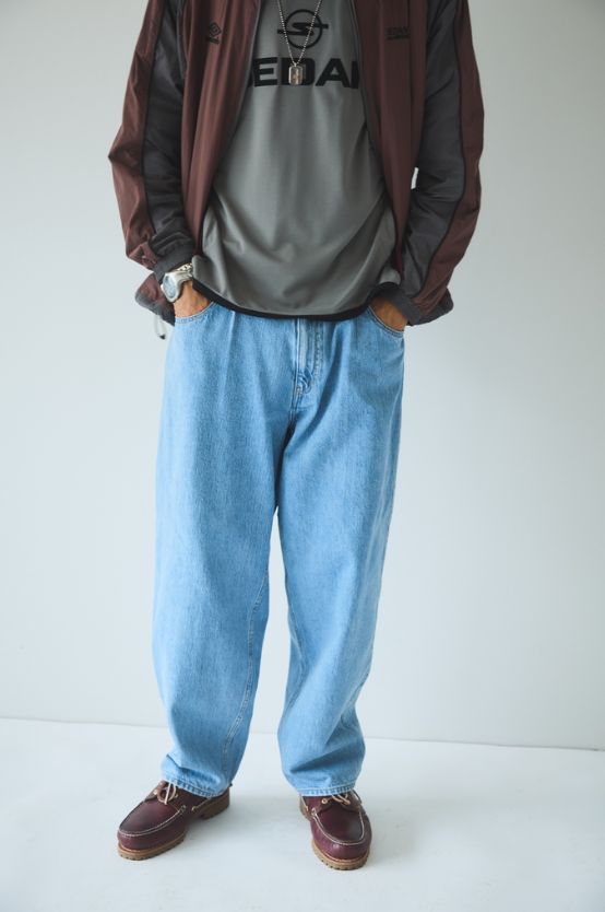 セダンオールパーパス SS24 Oval Logo Denim Pant(SD24S-PT01)Summer Indigo