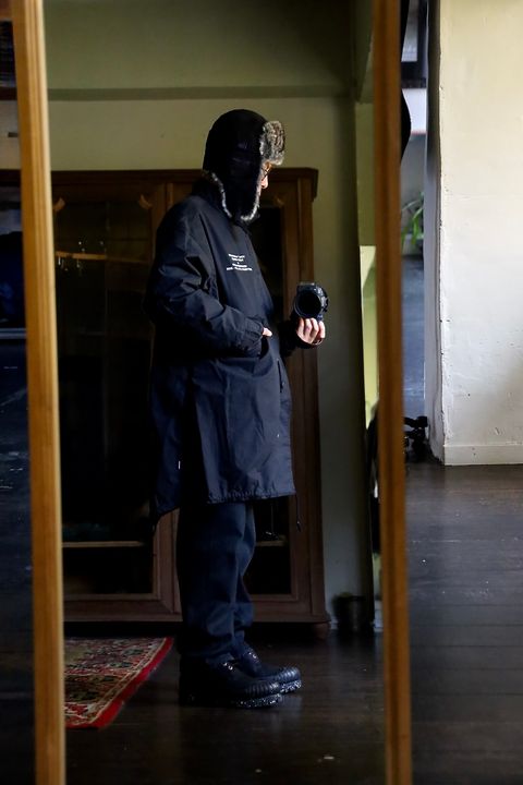 Yohji Yamamoto FIELD PARKA SHELL&LINERスタイル