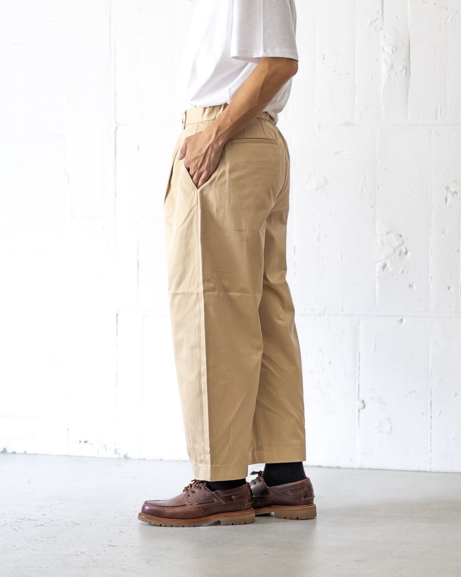 Graphpaper Westpoint Chino Wide Tapered Trousers☆8月16日(土)新作発売！