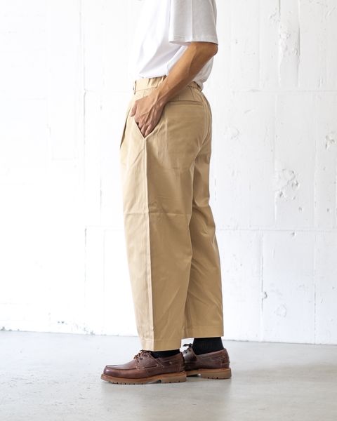 Graphpaper Westpoint Chino Wide Tapered Trousers☆8月16日(土)新作発売！