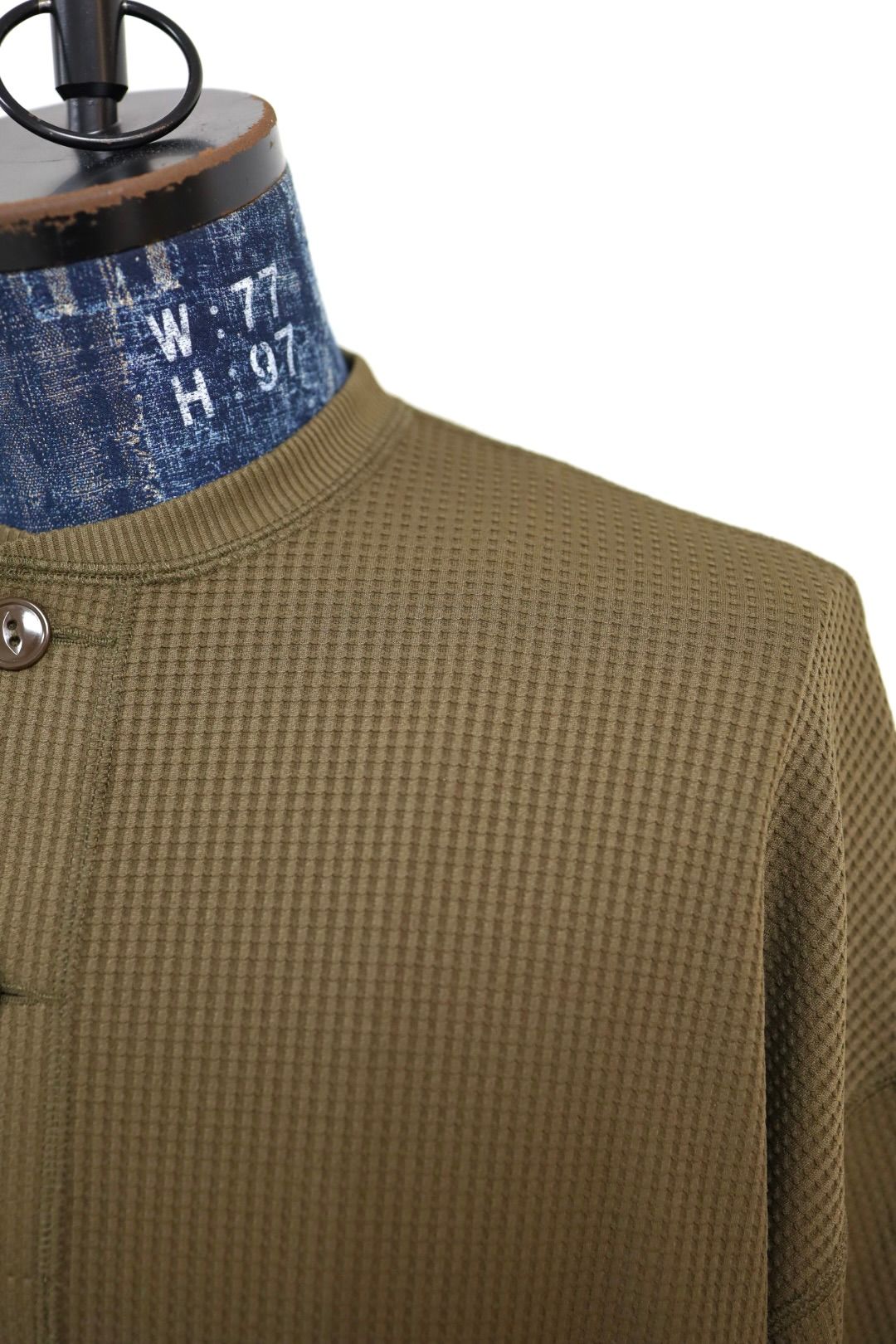 DAIWA PIER39(ダイワピア39) TECH THERMAL HENLEY L/S(BE-38026)BROWN GRAY☆2月21日(土)発売！