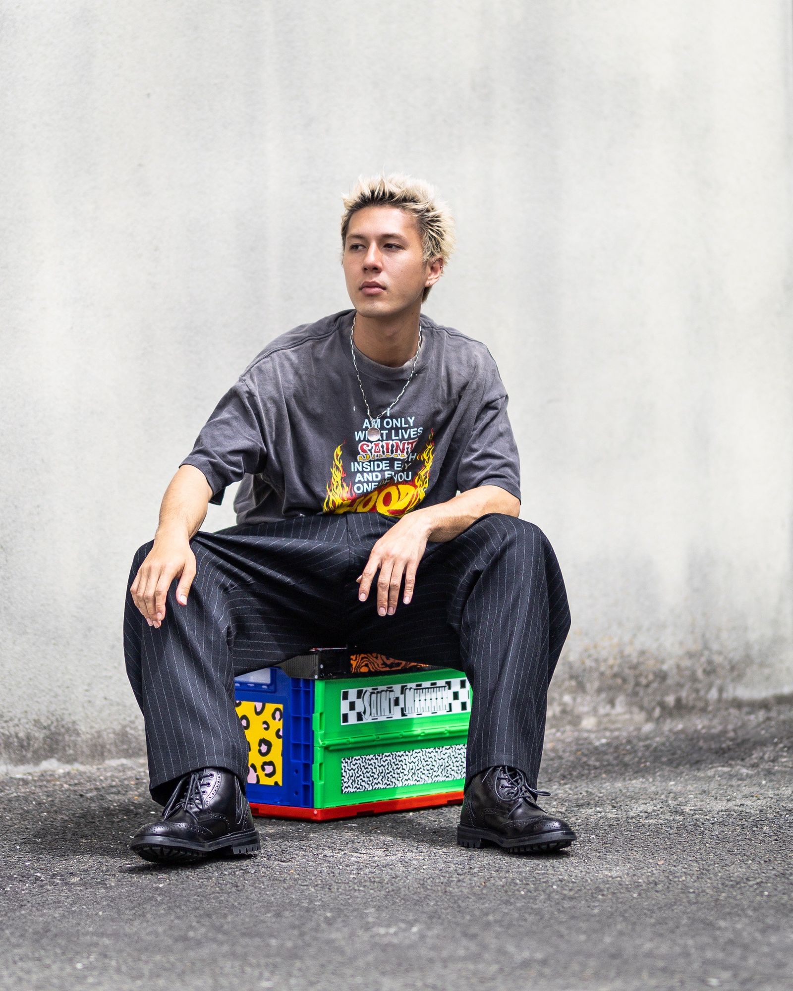 セントマイケル STHD. SS TEE HOOD MARKスタイル!