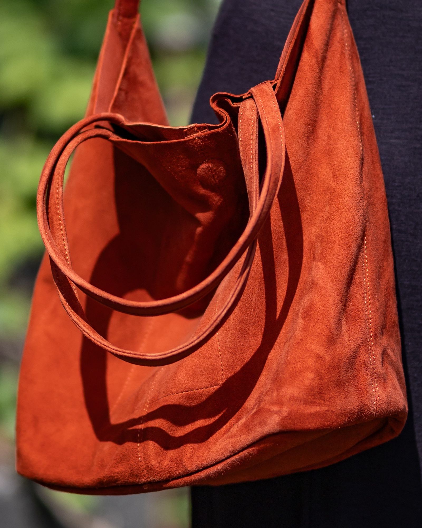 Morphee / モルフェトートバッグ 3WAY MIDIUM TOTE(LONG)SUEDE [TERACOTTA]☆新作発売！