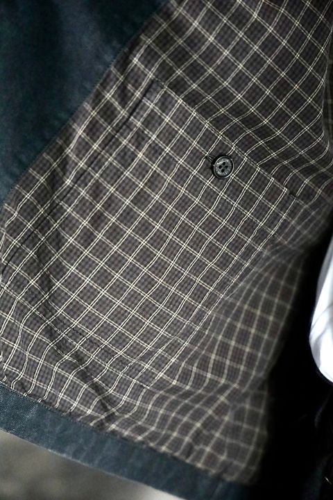 COMME des GARCONS HOMME 綿オックスジャケットスタイル.2025.9.5.