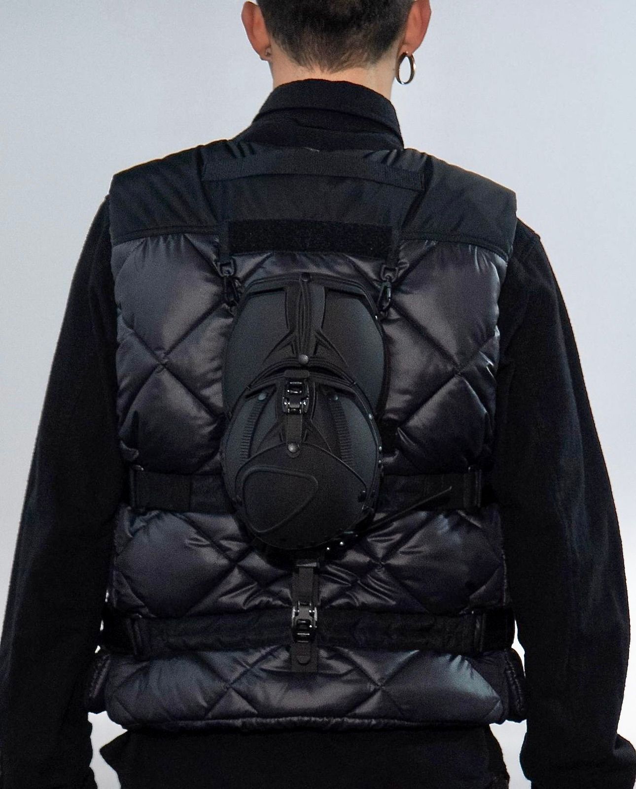 ジュンヤワタナベマン23AW Innerraumインナーラムリップストップ中綿ベスト①(WL-V001-051)