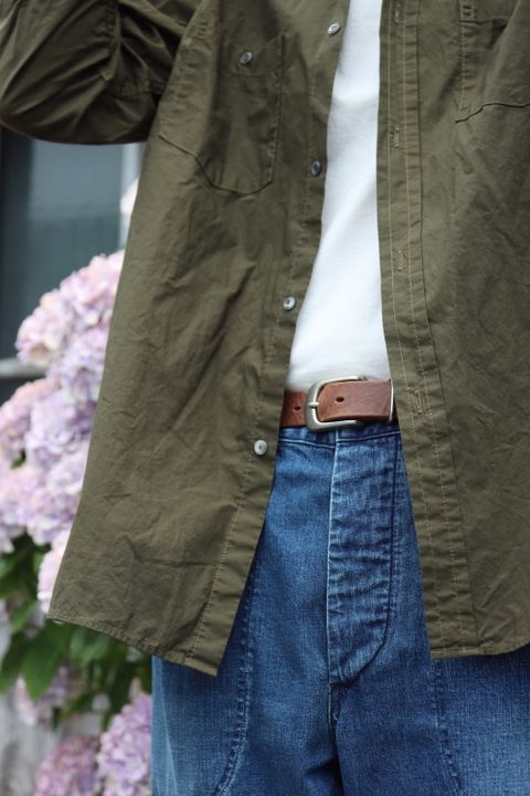 A.PRESSE Over Dyeing Military Shirt style.2022.6.17. ※6月18日(土)スタート