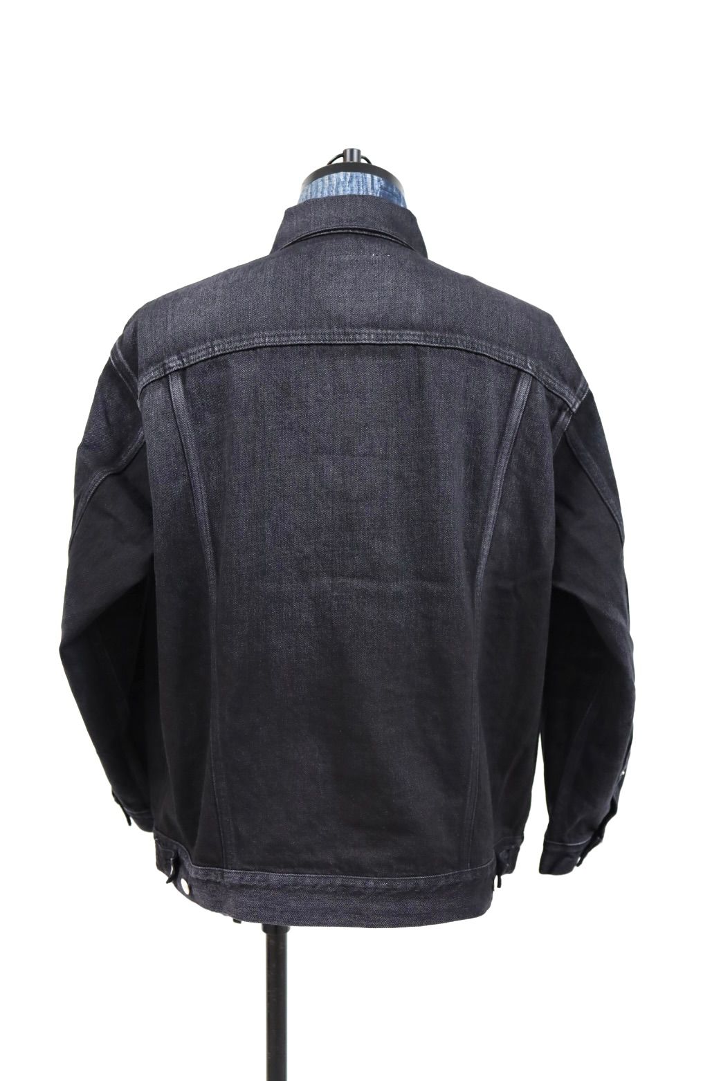 グラフペーパー Selvage Denim Trucker Jacket(GU261-20055DB)BLACK_DARK FADE★1月24日(土)発売！