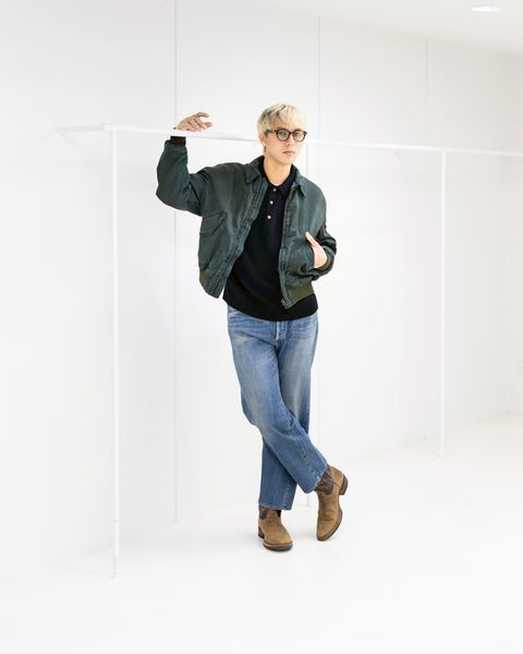 A.PRESSE Vintage Silk CWU-45 Flight Jacket (OLIVE) 1月10日(土)新作発売！