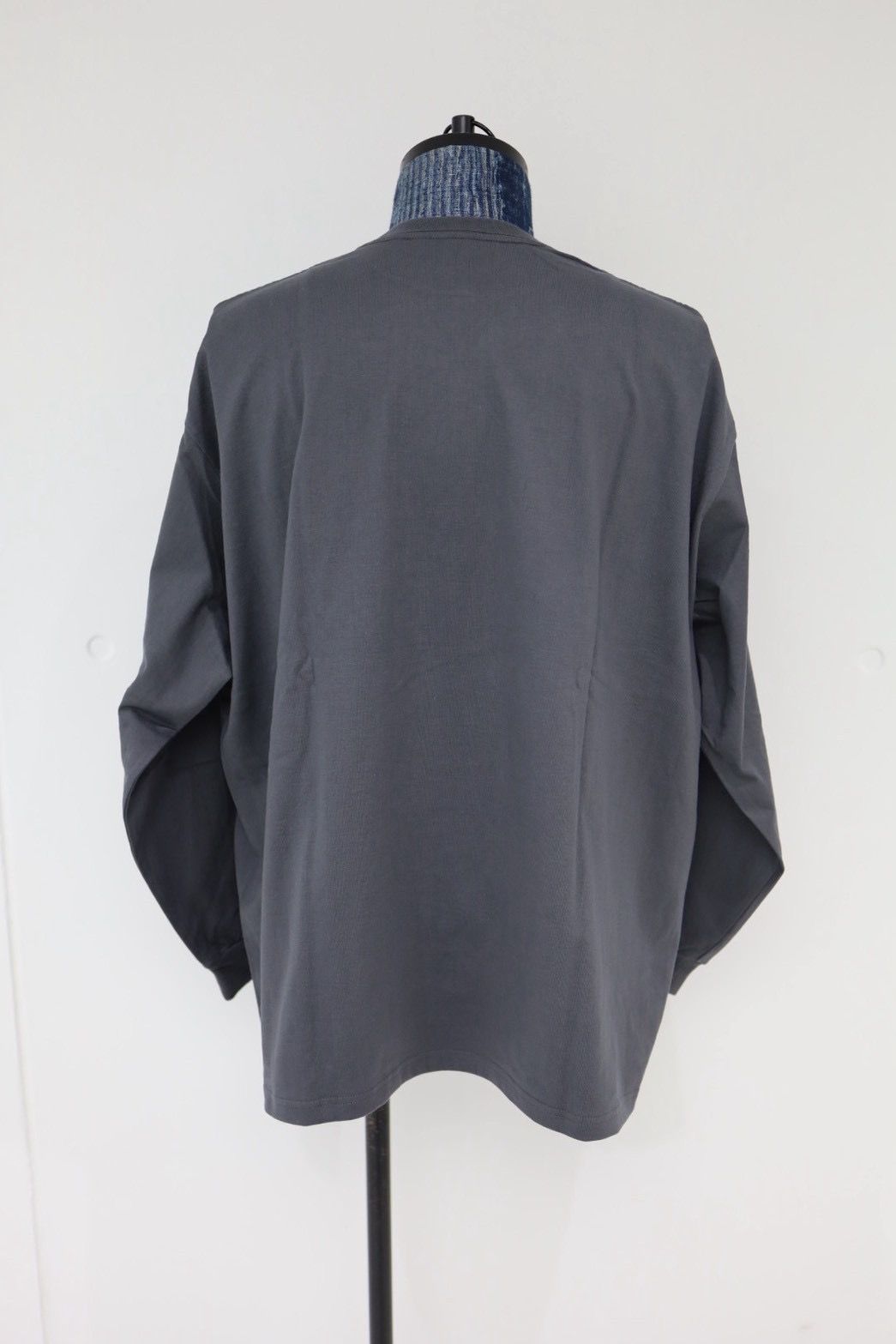 グラフペーパー  L/S Oversized Tee(GU261-70113B)GRAY☆3月14日(土)発売！