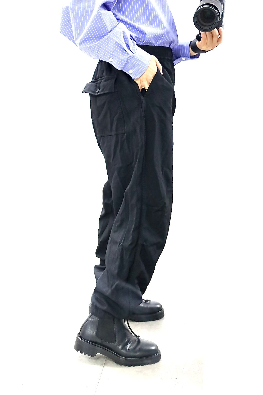 COMME des GARCONS HOMME 26SS エステルサージ製品染め3Bジャケットスタイル